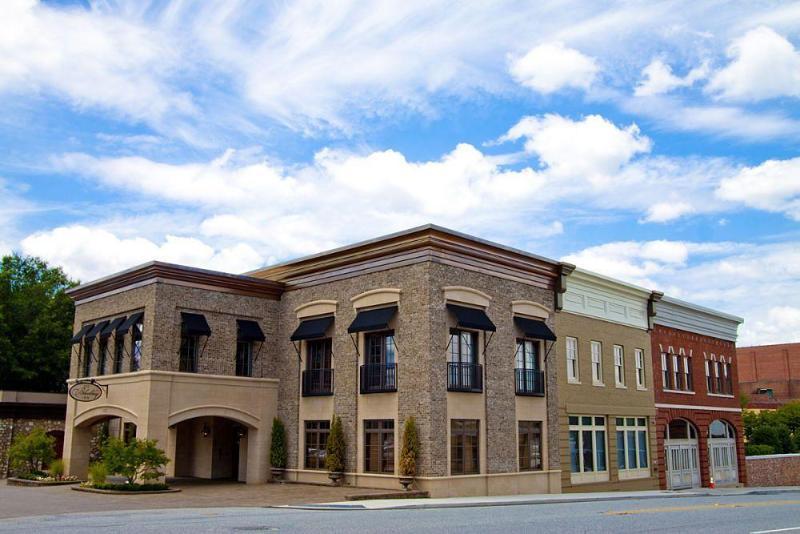 Bleckley Inn Anderson Bagian luar foto